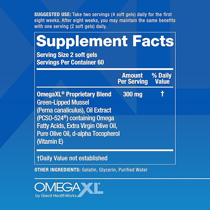 OmegaXL Joint Support Supplement, - Image 8