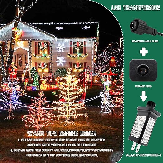 12V 1A Replacement LED Transformer Model JT-DC120V1000-F Class 2 Power Supply - Image 6