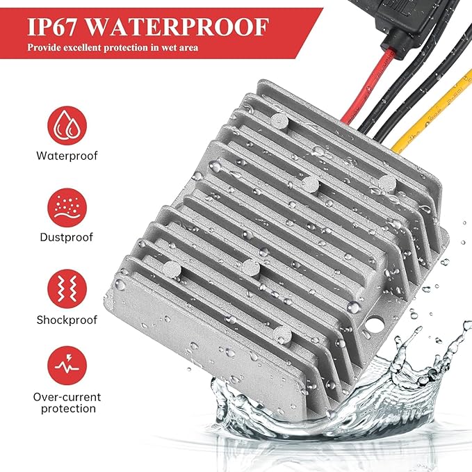 BEYIMEI 20A 240W DC Step Down Converter 20-90V to 12V, 24V 36V 48V 60V 72V 84V - Image 5