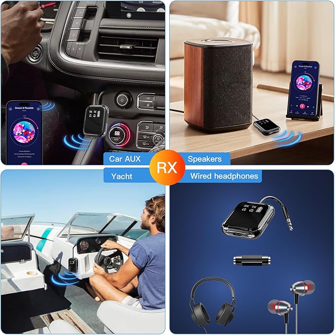 Bluetooth 5.4 Transmitter Receiver, Low-Latency - Image 5