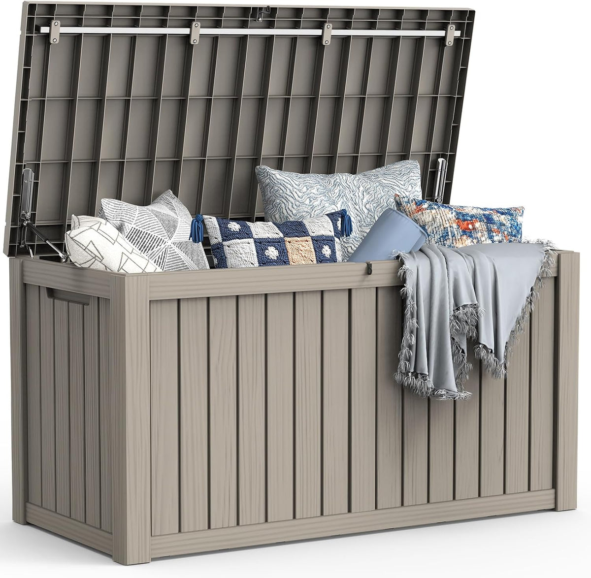 mars villa deck box, outdoor storage box waterproof, main product view