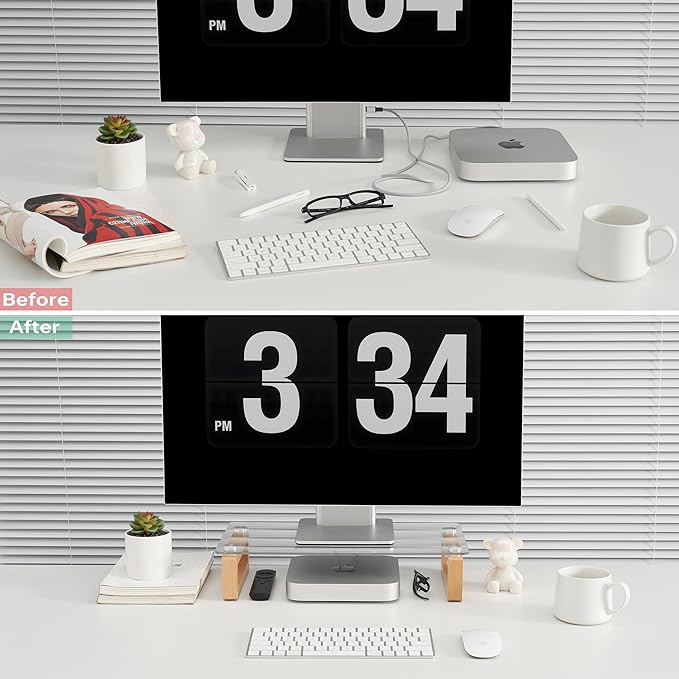 YEOUX Multi-Purpose Desktop Stand, Desk Organization Shelf - Image 3