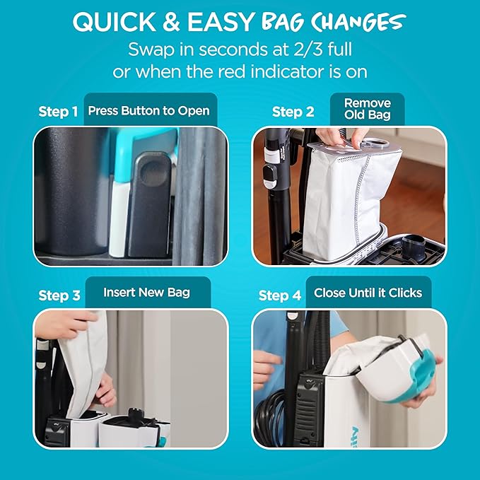 Simplicity Vacuums S26HC-6 HEPA Vacuum Bags - Image 4