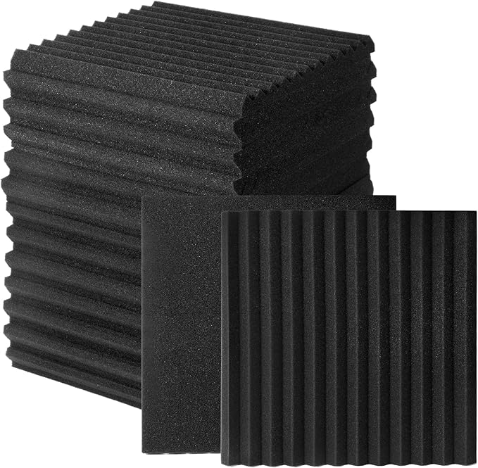 50 Pack Acoustic Foam Panels 1" X 12" X 12" Wedge Soundproof Studio Foam - Image 7