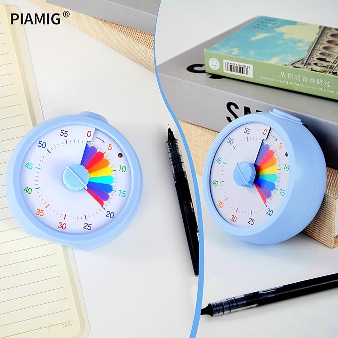 PIAMIG Visual Timer, 60-Minute Countdown Timer - Image 7