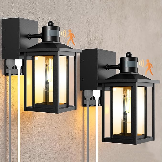 LTBLIGHT 2-Pack Motion Sensor Outdoor Lights by LTBLIGHT