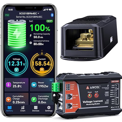 ANCEL BM1000 Bluetooth Battery Monitor by ANCEL