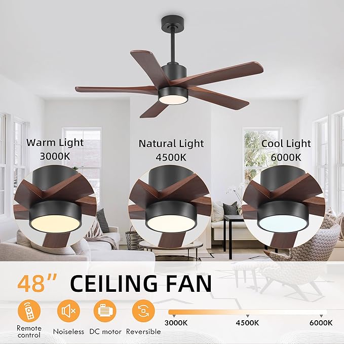WINGBO 48 Inch DC Ceiling Fan - Image 5