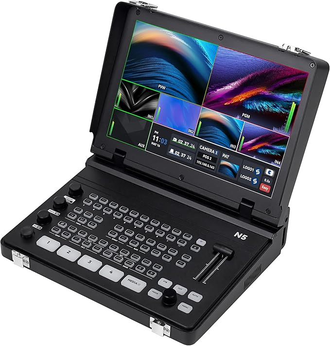 SPROLINK NeoLIVE N5/N5S 5 Input Channels Video Streaming switcher Laptop Design - Image 2