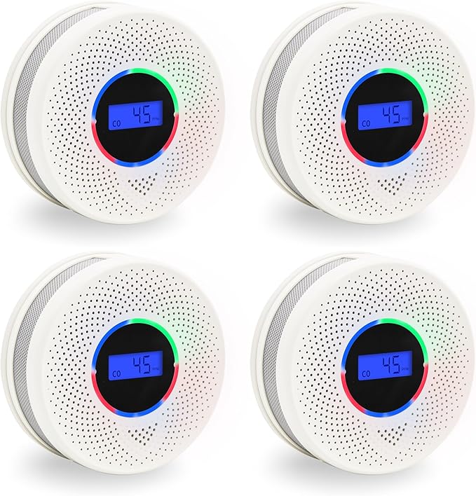 Kesy Upgraded Smoke and Carbon Monoxide Detector 10-Year Lifespan, Dual Sensor by Unknown
