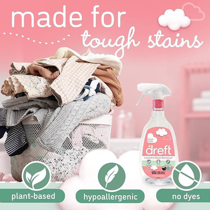 Dreft Stain Remover for Baby Clothes and Hypoallergenic Baby Stain Remover - Image 2