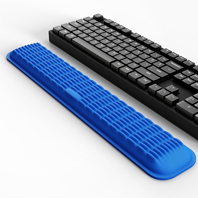 MEKASS Keyboard Wrist Rest, Soft Memory Foam Support by Mekass