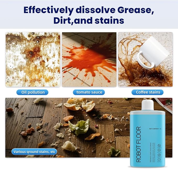 Floor Cleaning Solution, 1000 ml Original Flavor Compatible - Image 3