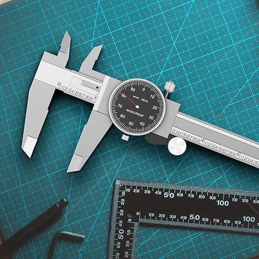 HDLNKAK Dial Caliper Shockproof Dial Caliper Precision Caliper - Image 6