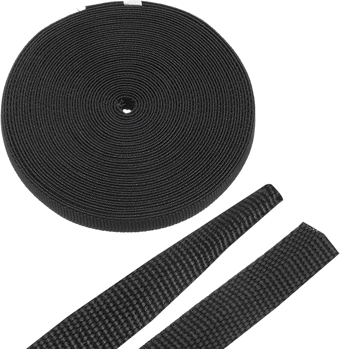 MECCANIXITY Braided Cable Sleeves Heat Shrinkable Fabric Sleeving, 5/16" 33ft by MECCANIXITY