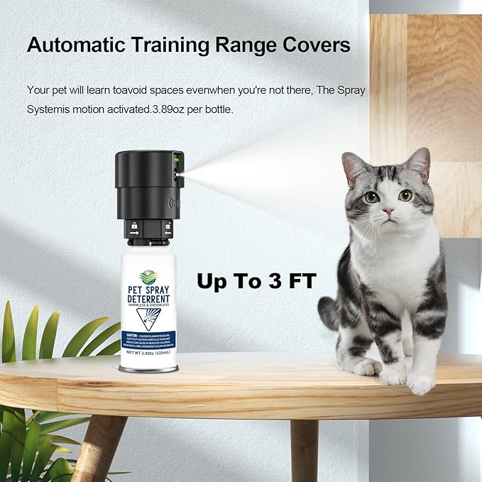 Cat Spray Deterrent System Automatic Cat Deterrent Spray, Motion Activated - Image 7