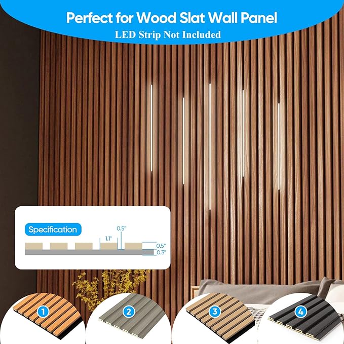 Besseto 10 Pack 1M/3.3Ft LED Aluminum Channel - Image 2