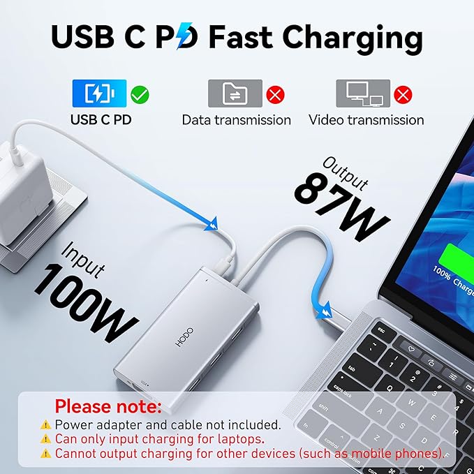 USB C Docking Station Dual Monitor Adapter - Image 7