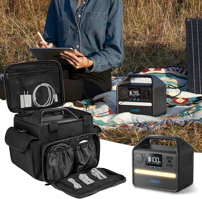 Carrying Case Compatible with Jackery Explorer 240/300/160/GOLABS R300/Anker - Image 8