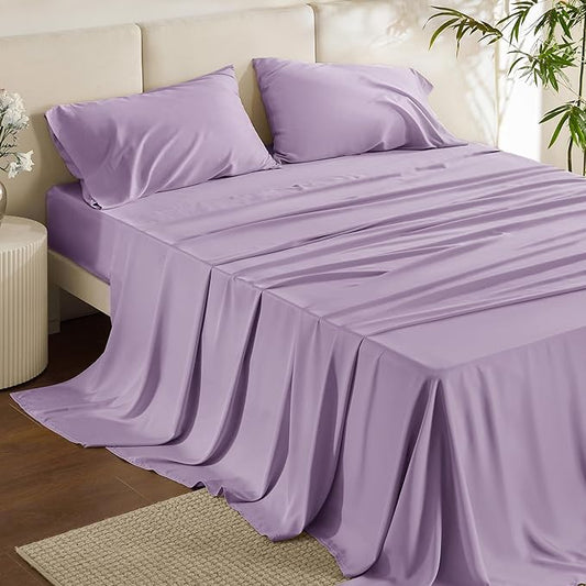 Bedsure King Size Sheets Set, Cooling Sheets by BEDSURE