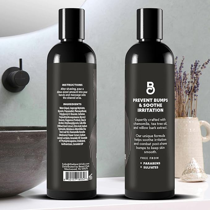 The Beard Club Aftershave for Men – Soothing After Shave Lotion for Men - Image 8
