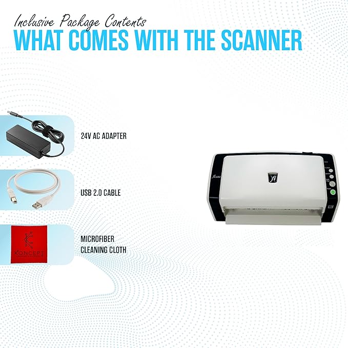 FI-6130 Fujitisu Document Scanner ADF - Image 2