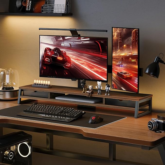 Fenge Dual Monitor Stand, Monitor Riser - Image 8