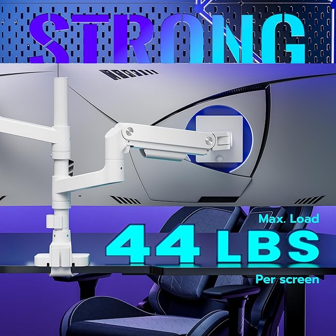 ARES WING Dual Monitor Arm Desk Mount - Image 5