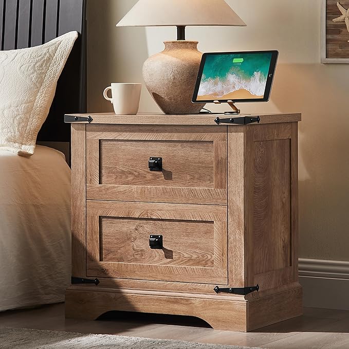 T4TREAM 24" Farmhouse Nightstand - Image 7