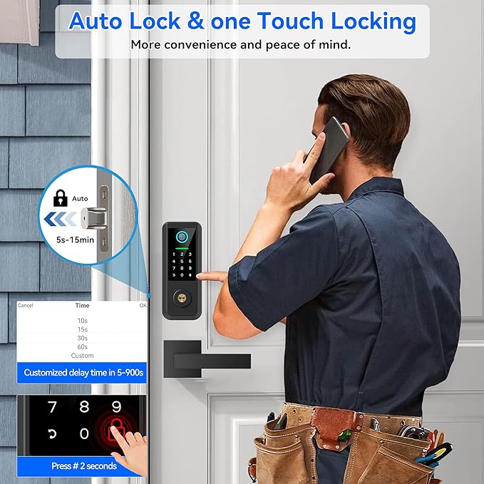 Yosimika Keyless Entry Door Lock - Image 5