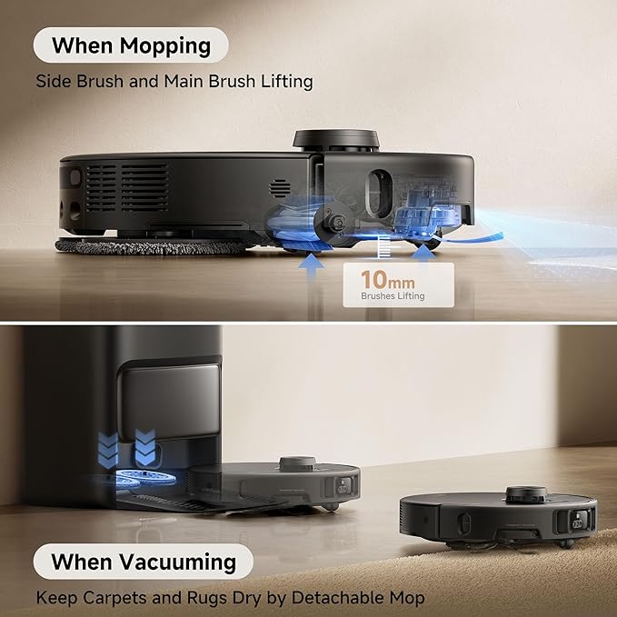 Mova P50 Pro Ultra Robot Vacuum and Mop, 000Pa Suction - Image 3
