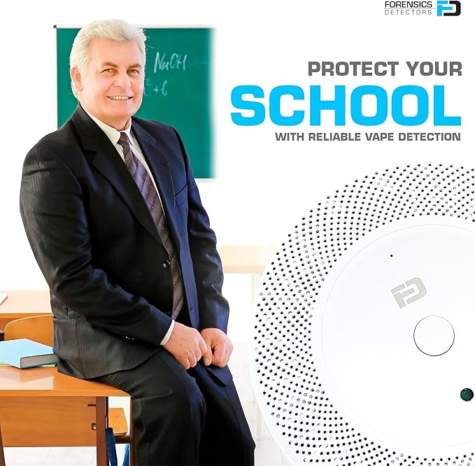Vape Detector by Forensics | for Schools, Business | Cell Phone Alarms WiFi | - Image 6