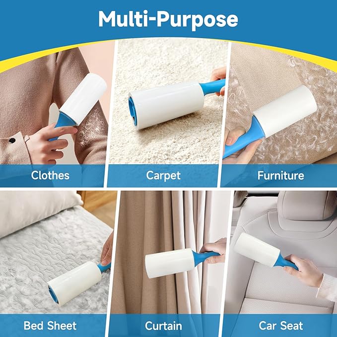 Swihauk 600 Sheets Extra Sticky Lint Rollers - Image 8