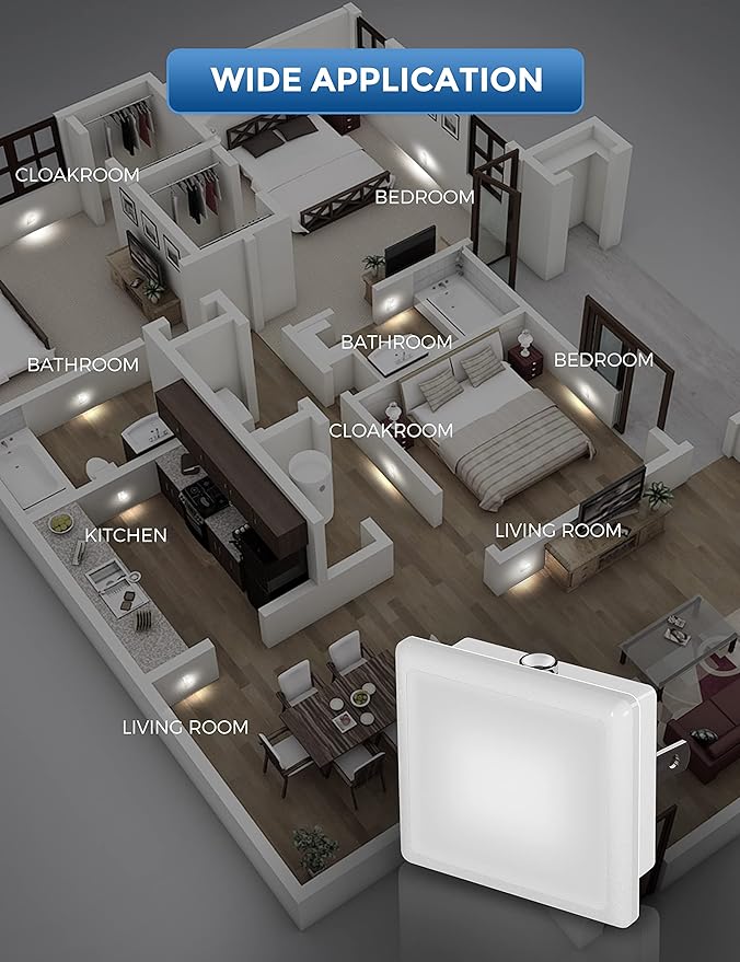 L LOHAS LED Night Lights Plug into Wall, Plug in Night Light, Dusk-to-Dawn - Image 8