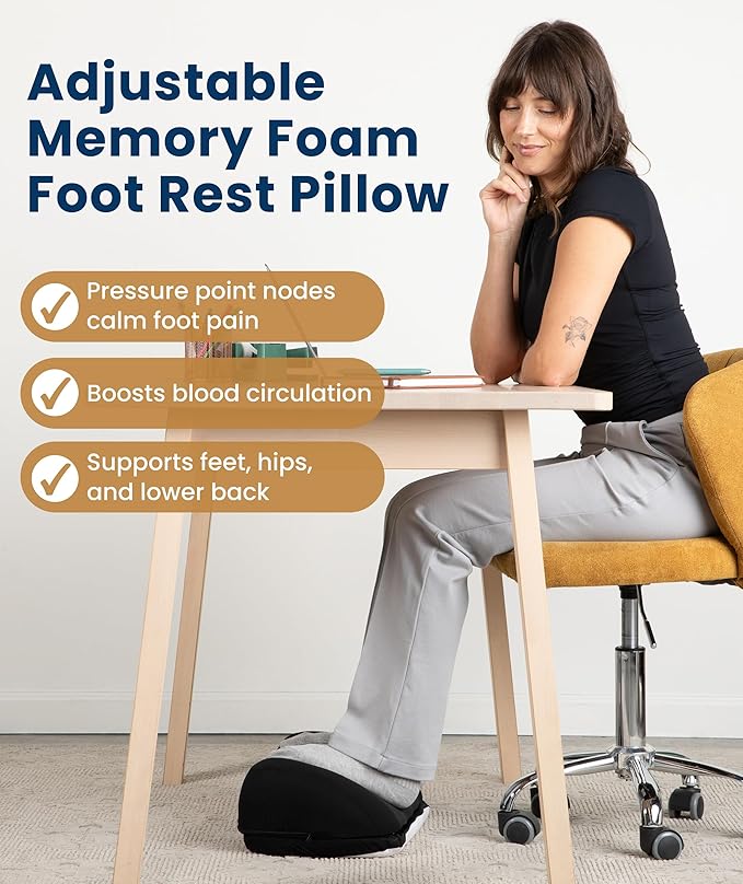 Everlasting Comfort Adjustable Cloud Foot Rest - Image 2