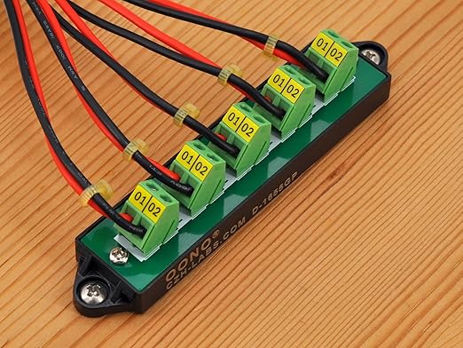 16Amp 300V 2x5 Position Terminal Block Distribution Module. OONO D-1655GP - Image 7