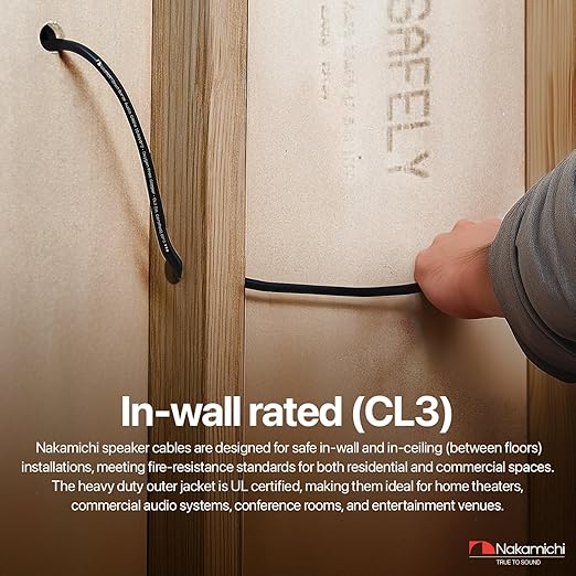 Nakamichi 10/2 in-Wall & Direct Burial Oxygen-Free Copper 2-Conductor Speaker - Image 7