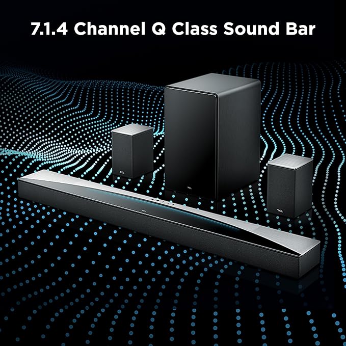TCL Q85H 7.1.4 Sound Bar with Wireless Subwoofer - Image 3