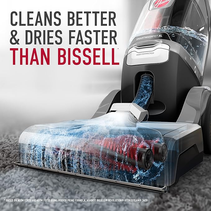 Hoover SmartWash Pet XL Upright Carpet Cleaner Machine - Image 2