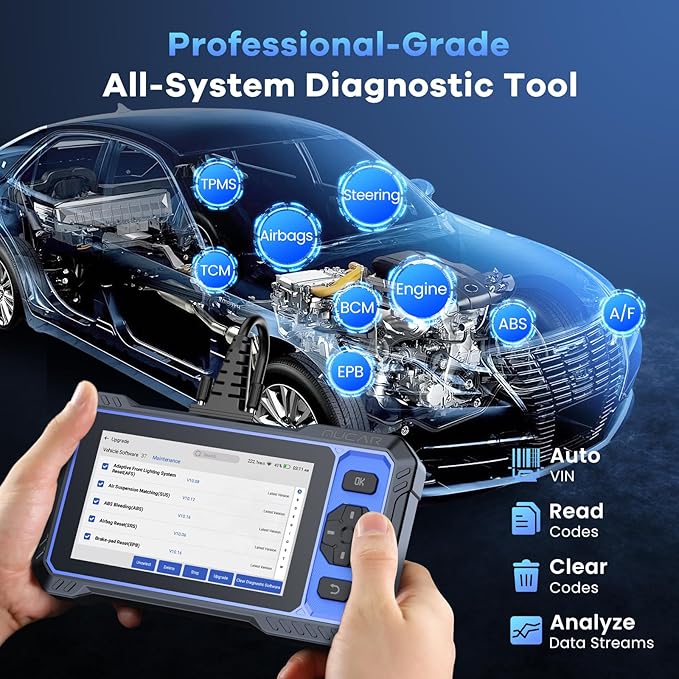 MUCAR 682 AI-Assisted OBD2 Scanner Bidirectional Scan Tool, Scanner - Image 3