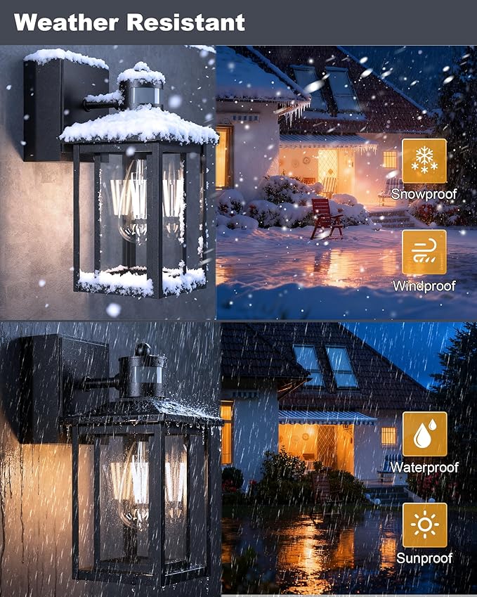 LTBLIGHT Motion Sensor Porch Lights - Image 5