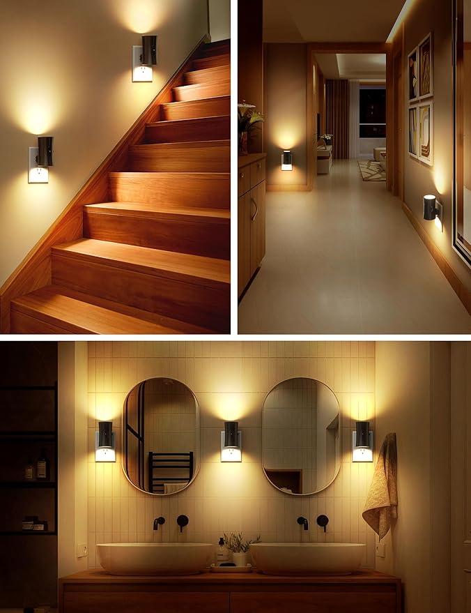 Sujeet LED Night Lights Plug into Wall, Bright Night Light, Dusk to Dawn Sensor - Image 6