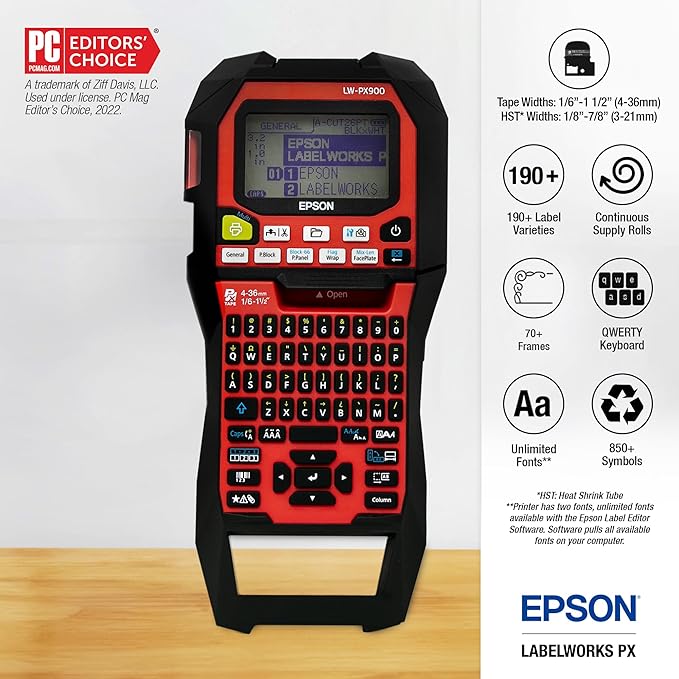 LABELWORKS Epson LW-PX900 Industrial Label Maker - Image 3