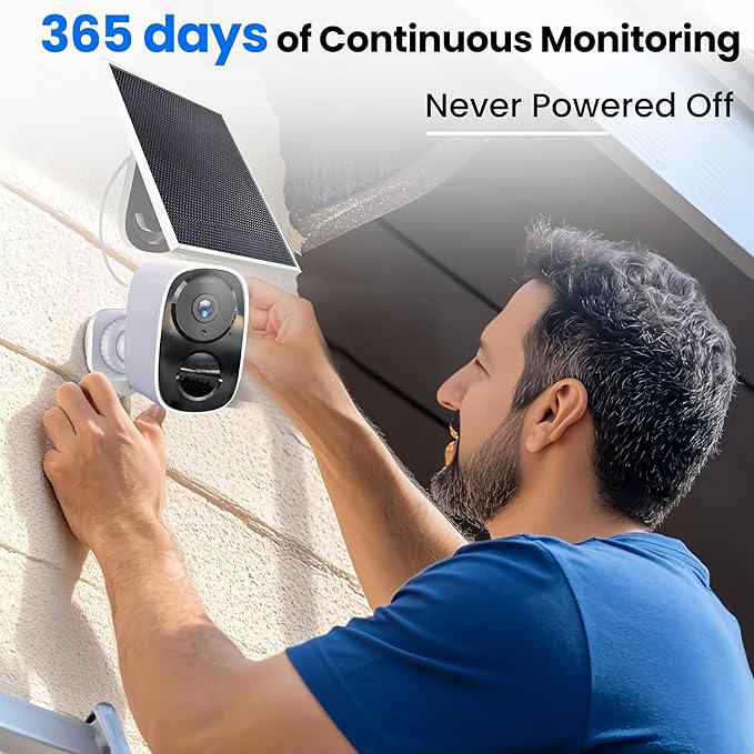 HITELLARCAM 2025 Upgraded 2K Security Cameras Wireless Outdoor - Image 4