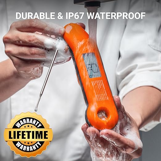 Professional Meat Thermometer Digital, Ultra-Fast 0.5 Sec Instant Read - Image 3