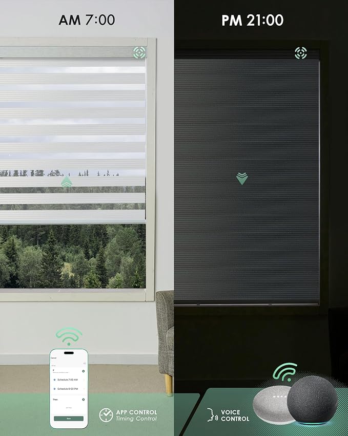 Yoolax Motorized Zebra Blinds Works - Image 4