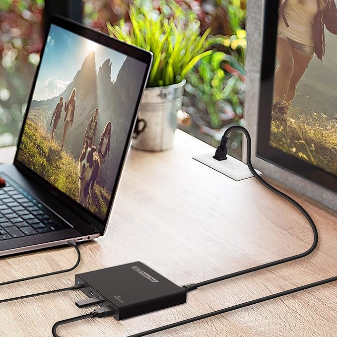j5create USB-C Travel Hub with PD 65W Power Supply - Image 9