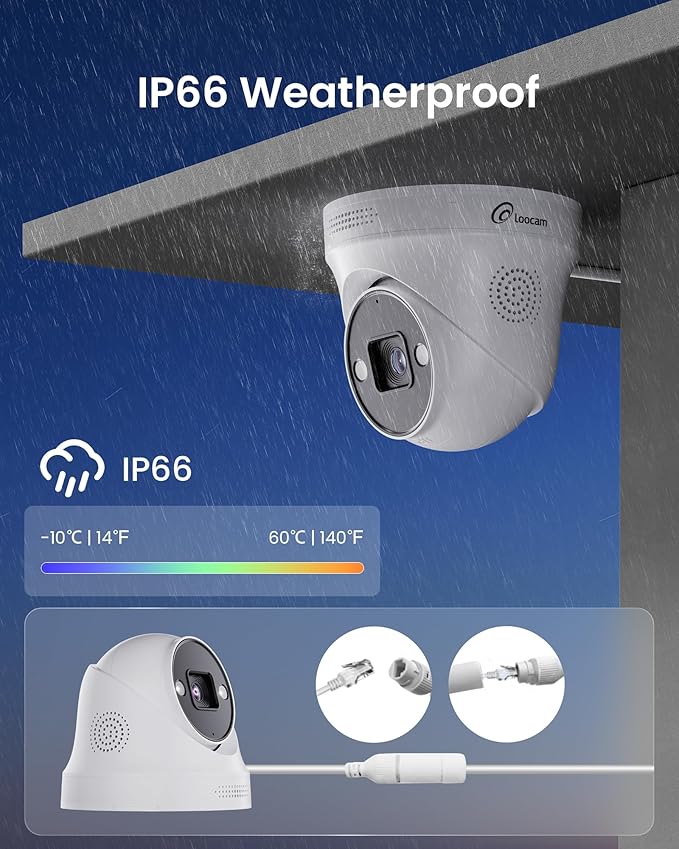 Loocam POE Security Camera System 4K - Image 8