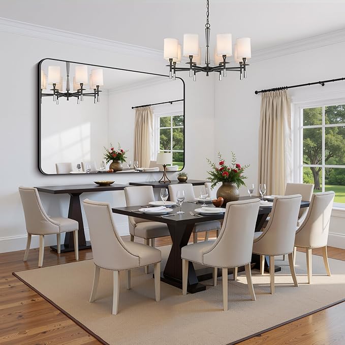 FORBATH Large Bathroom Mirror 60" x 40" - Image 7