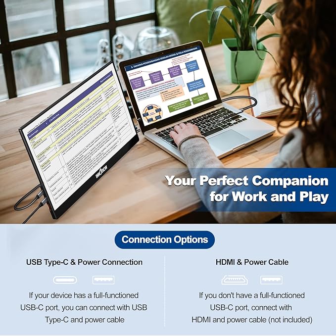 InnoView Portable Monitor 15.6" 1080P - Image 3